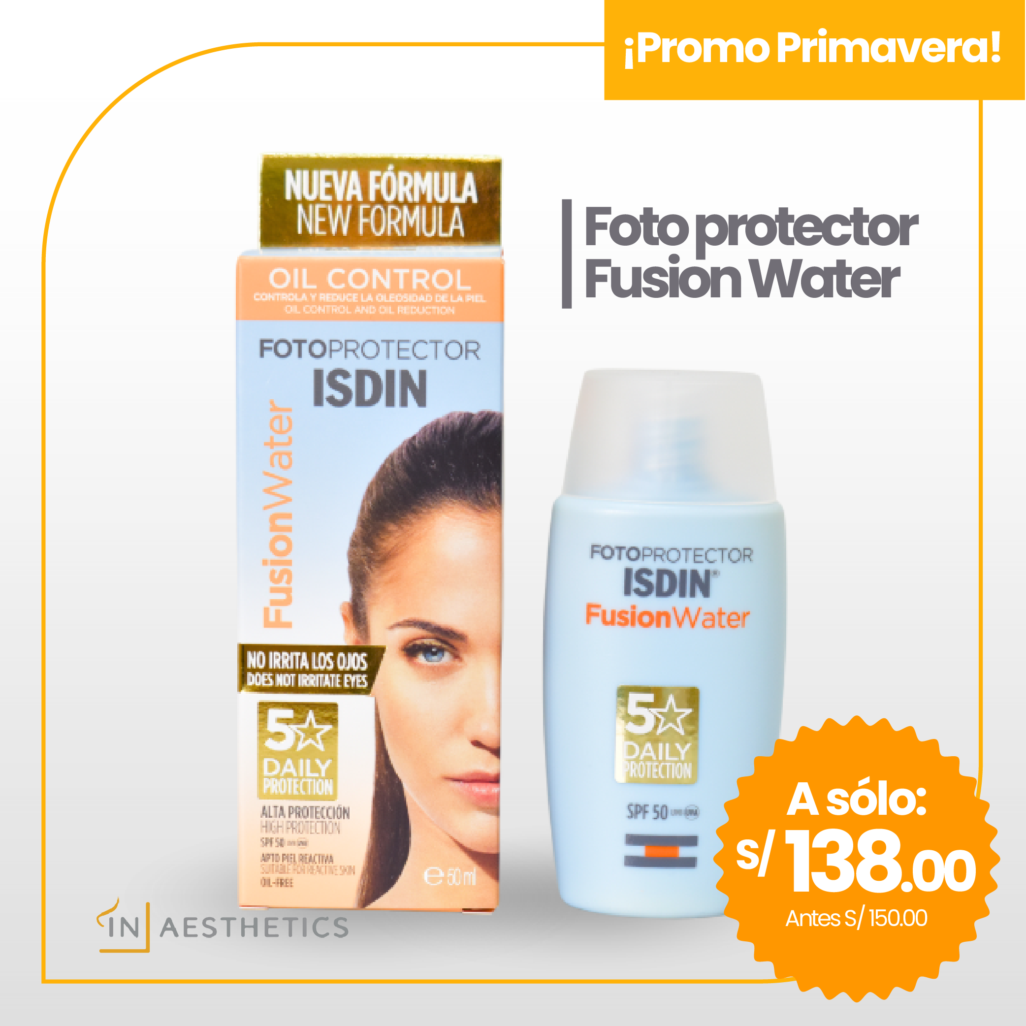 Isdin - foto protector fusion water
